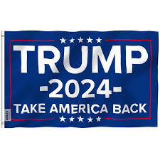 TRUMP 2024 TAKE AMERICA BACK Flag